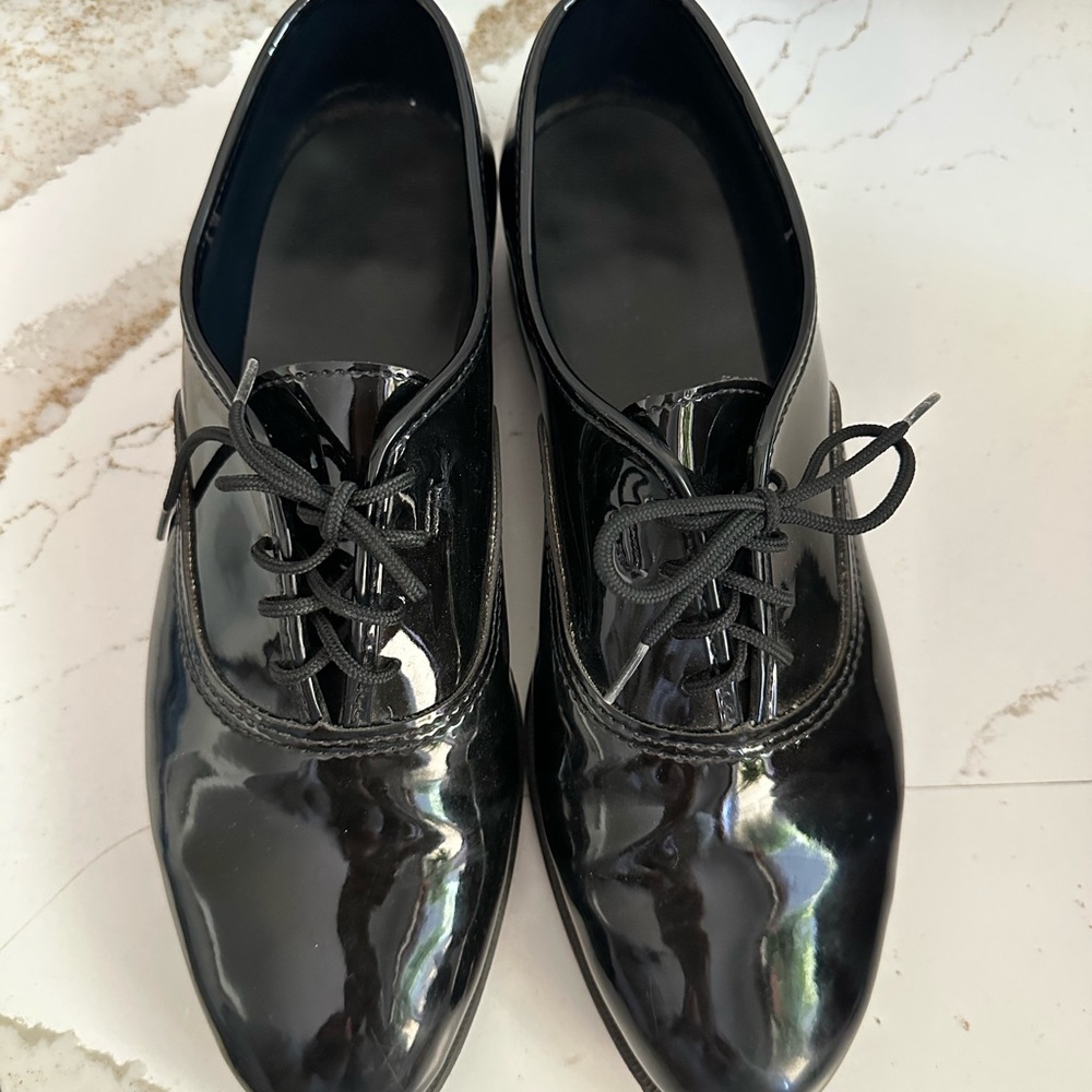 Gateway Formal Footwear Black Patent Leather Oxfords